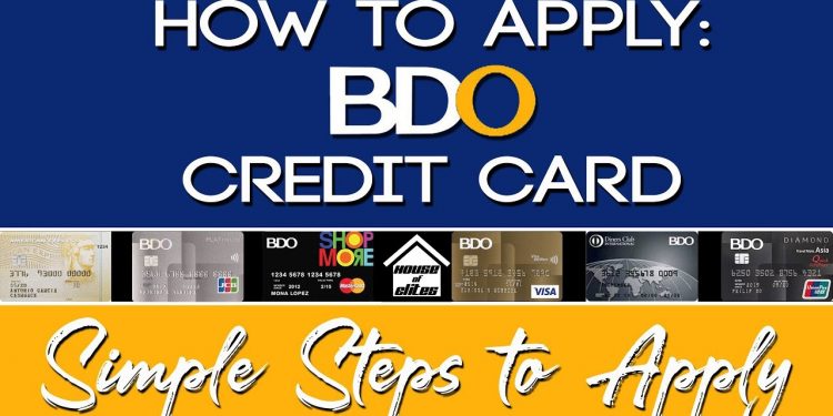 Credit Card Philippines: How to Apply for a BDO Credit Card
