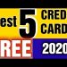 5 Best Free Credit Cards 2020 (Benefits, Eligibility, Features)