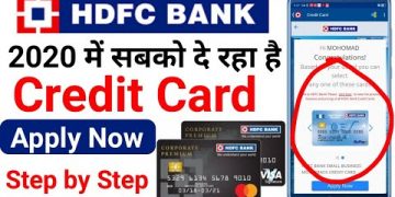 HDFC Bank Credit Card Online Apply – Step by Step Complete Process | online Credit Card Apply #hdfc