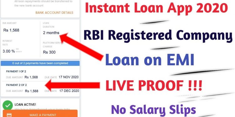 Instant Personal Loan || Instant Loan App 2020 || No Salary Slips || with Loan Proof ( 60 Days)