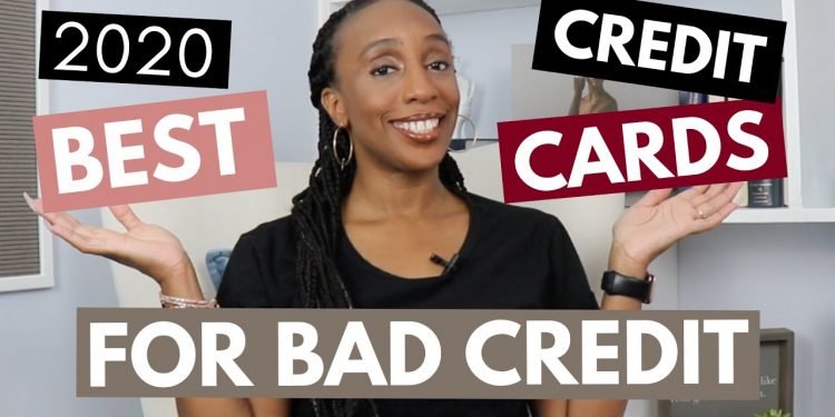 Best Credit Cards for Bad Credit 2020
