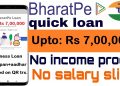 BharatPe Personal Business Loan upto Rs 7,00,000 | No Documents | No Processing Fees | Full Details