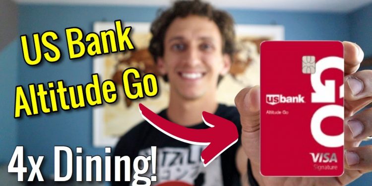 NEW: US Bank Altitude Go Credit Card | Best Dining Credit Card?