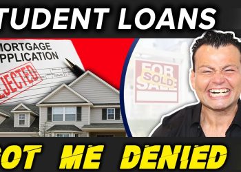 My STUDENT LOANS got me DENIED for a HOME LOAN