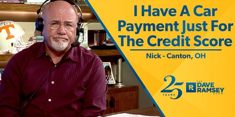 I Have A Car Payment Just For The Credit Score
