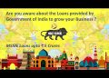 Business loan for MSMEs | Loan Schemes for Startup from GoI | Business Loan Approval in 59 minutes |