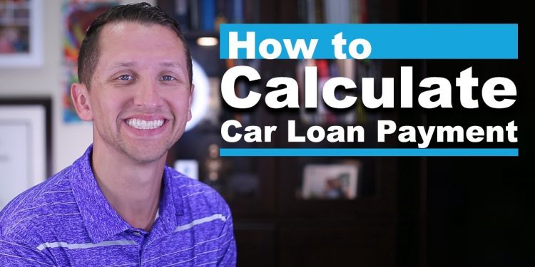 How to calculate car loan payment