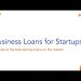 How to Get a Business Loan for Your Startup