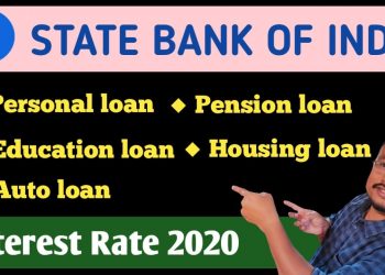 SBI Personal Loan, Housing loan , Auto loan & Education Loan Interest Rate in August'2020