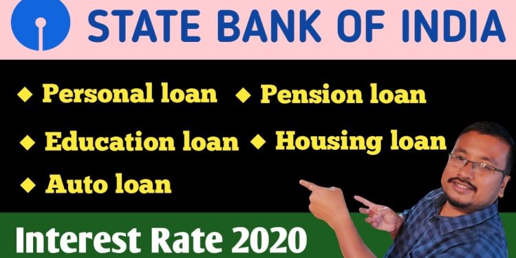 SBI Personal Loan, Housing loan , Auto loan & Education Loan Interest Rate in August'2020