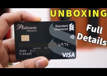 Standard Chartered Patinum Rewards Credit Card Unboxing | full details & how to apply