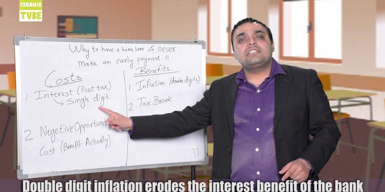 Why to have a Home Loan and Never make an early Payment?