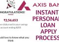 Axis Bank Instant Personal Loan Apply || without document || Axis Bank personal loan || Axis Bank