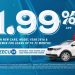 New Auto Loans as low as 1.99% APR