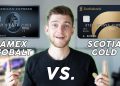 NEW Scotiabank Gold American Express Credit Card REVIEW vs. American Express Cobalt Card