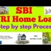 Step by Step Guide on SBI NRI Home Loan | Getting SBI home loan from Abroad