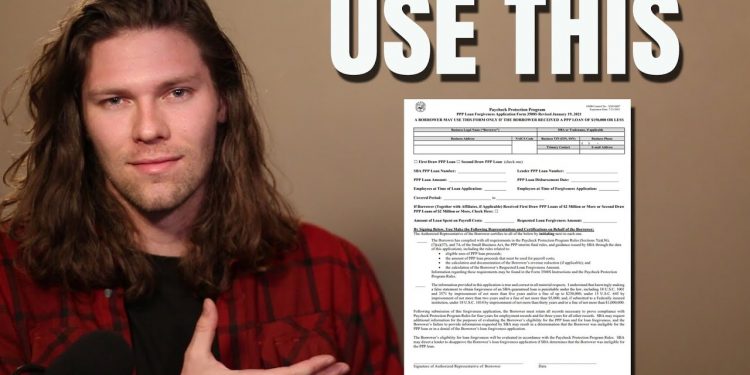 NEW PPP 100% Loan Forgiveness [Self Employed, 1099, & Small Business]