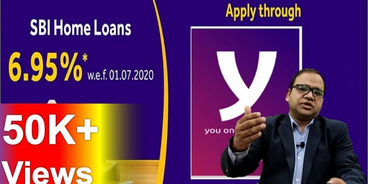 Apply Home Loan in SBI by YONO App and get Lowest 6 95%  interest rates