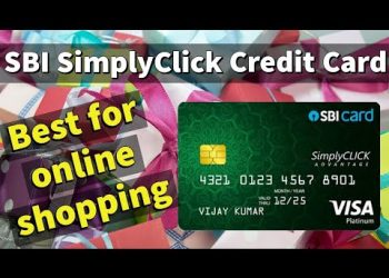 SBI SimplyClick Credit Card | Best SBI credit card for online Shopping