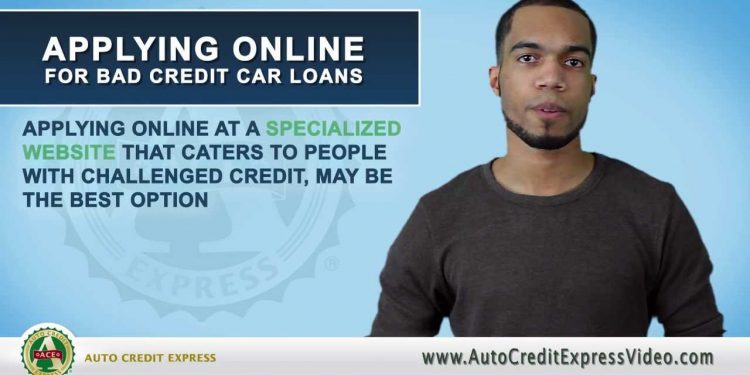 Applying Online for Bad Credit Car Loans
