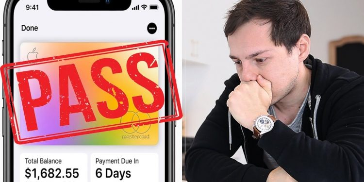 Why I won't be getting the Apple Credit Card…