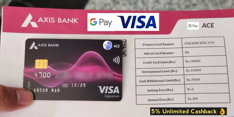 Axis Bank Google Pay ACE Credit Card Unboxing |Setup Card in Google Pay