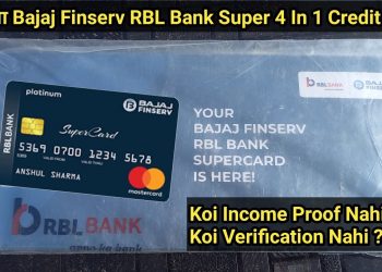 How To Apply Bajaj RBL Supar Credit card ||  4 in 1 Credit card || Credit card || Bajaj Credit card