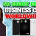 Business Credit Card for Startups Worldwide NO CREDIT CHECK NO PERSONAL GUARANTEE