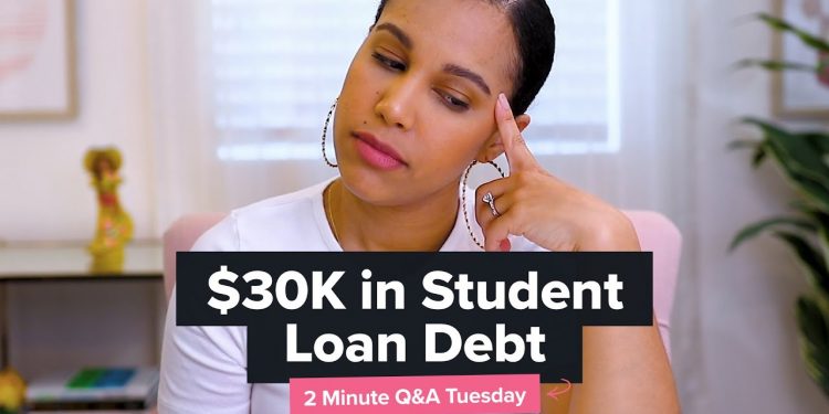 How to pay off student loans fast like a car loan | Overwhelmed with $30k in Student Loans