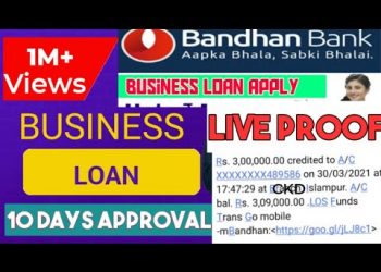 Bandhan Bank Business loan apply 2021 | 10 Days main Payments 3Lakh Live Proof Bandhan Bank loan |