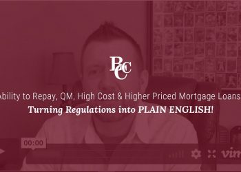 Ability to Repay, QM, High Cost & Higher Priced Mortgage Loans