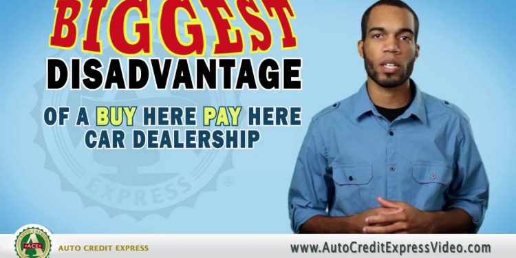 Explaining Buy Here Pay Here – Applying for a Bad Credit Auto Loan