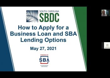 SC SBDC – How to apply for a business loan
