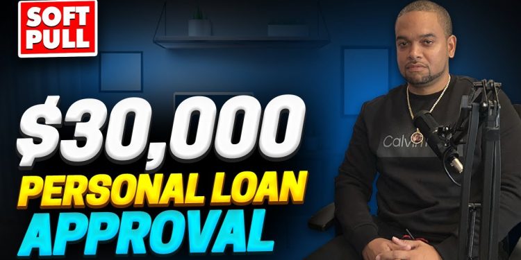 $30,000 PERSONAL LOAN | CREDIT BUILDER | SOFT PULL