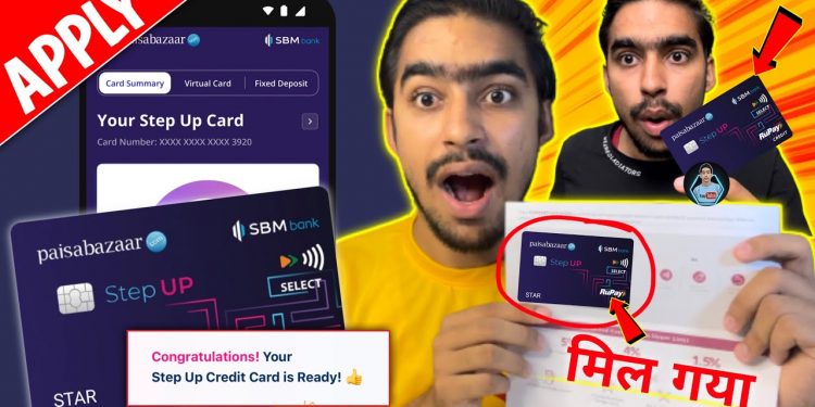 PaisaBazaar Credit Card Apply Online | How To Apply PaisaBazaar Step UP Credit Card