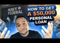 HOW TO GET A 50,000 DOLLAR PERSONAL LOAN/ NAVY FEDERAL CREDIT UNION!! ( CREDIT HACKS )