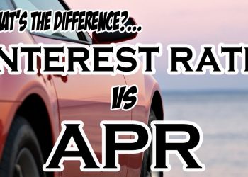 Car Loans – What's the difference between an Interest Rate & APR?