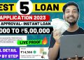 Best 5 Loan App | Loan App Fast Approval | Personal Loan App | Instant Loan App | Loan App
