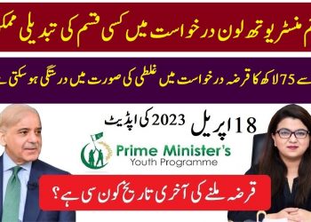 pm loan application edit or change | Prime minister youth business loan new update 18 April 2023