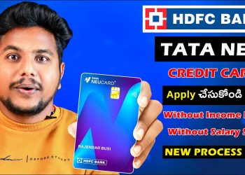 Tata Neu Plus HDFC Credit Card Telugu | How To Apply Tata Neu Credit Card 2023 |Without Income Proof