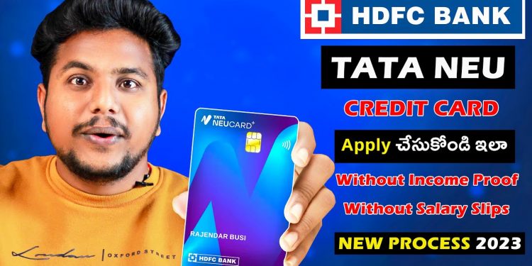 Tata Neu Plus HDFC Credit Card Telugu | How To Apply Tata Neu Credit Card 2023 |Without Income Proof