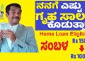 home loan eligibility calculation based on salary/loan tenure/interest rate kannada | gangadharcm