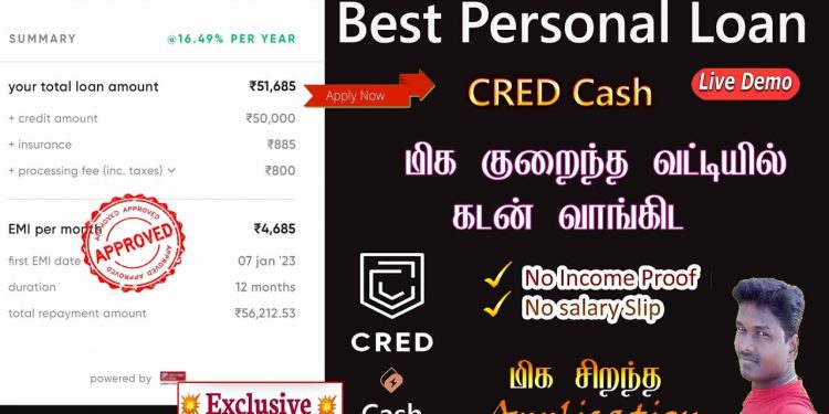 Cred Cash Instant  Personal personal Loan with loan Proof full details in Tamil @Tech and Technics