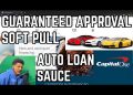 Capital One Auto Loan Sauce!!! Easy Approval Soft Pull Pre-qualification!!!