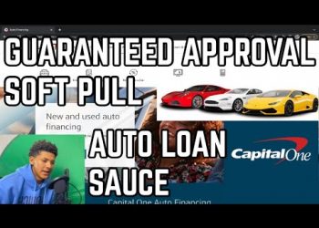 Capital One Auto Loan Sauce!!! Easy Approval Soft Pull Pre-qualification!!!
