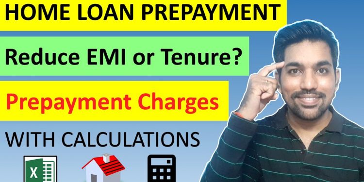 Home Loan Prepayment & Calculation Method | Reduce EMI or Tenure? With Excel Calculations