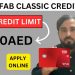 How to apply fab credit card online |fab classic credit card|high credit limit