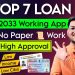 Top 7 Loan Apps For low cibil score personal loan app 2023 | Loan App Fast Approval | personal loans
