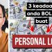 Personal Loan DIBOLEHKAN pada 3 keadaan ini
