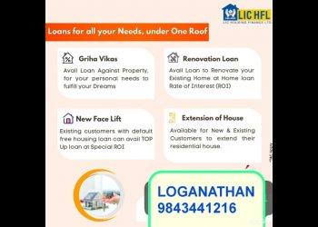HOME LOANS CALL 9843441216